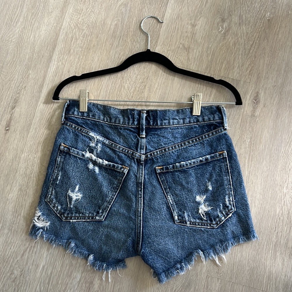 Agolde Hi Rise Shorts - Picture 2 of 2